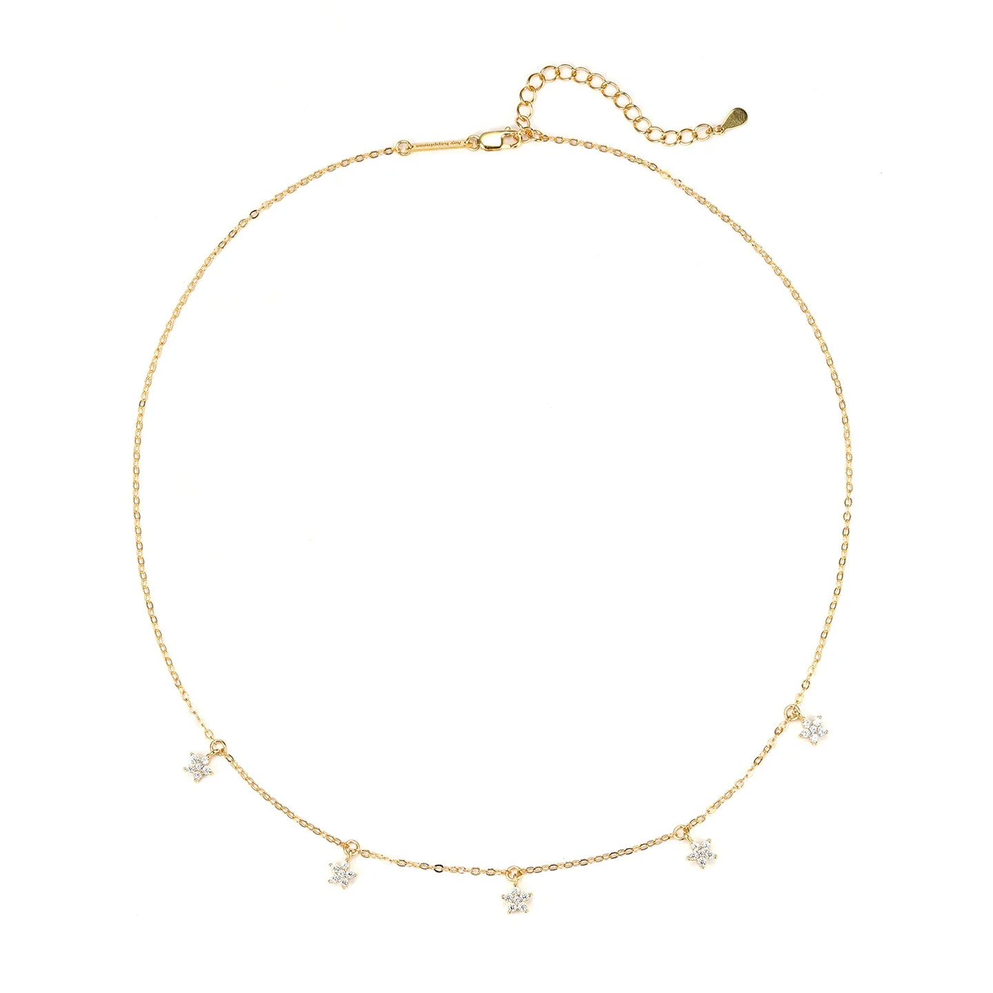 Bloom Charm Necklace Sterling Silver - Image 5