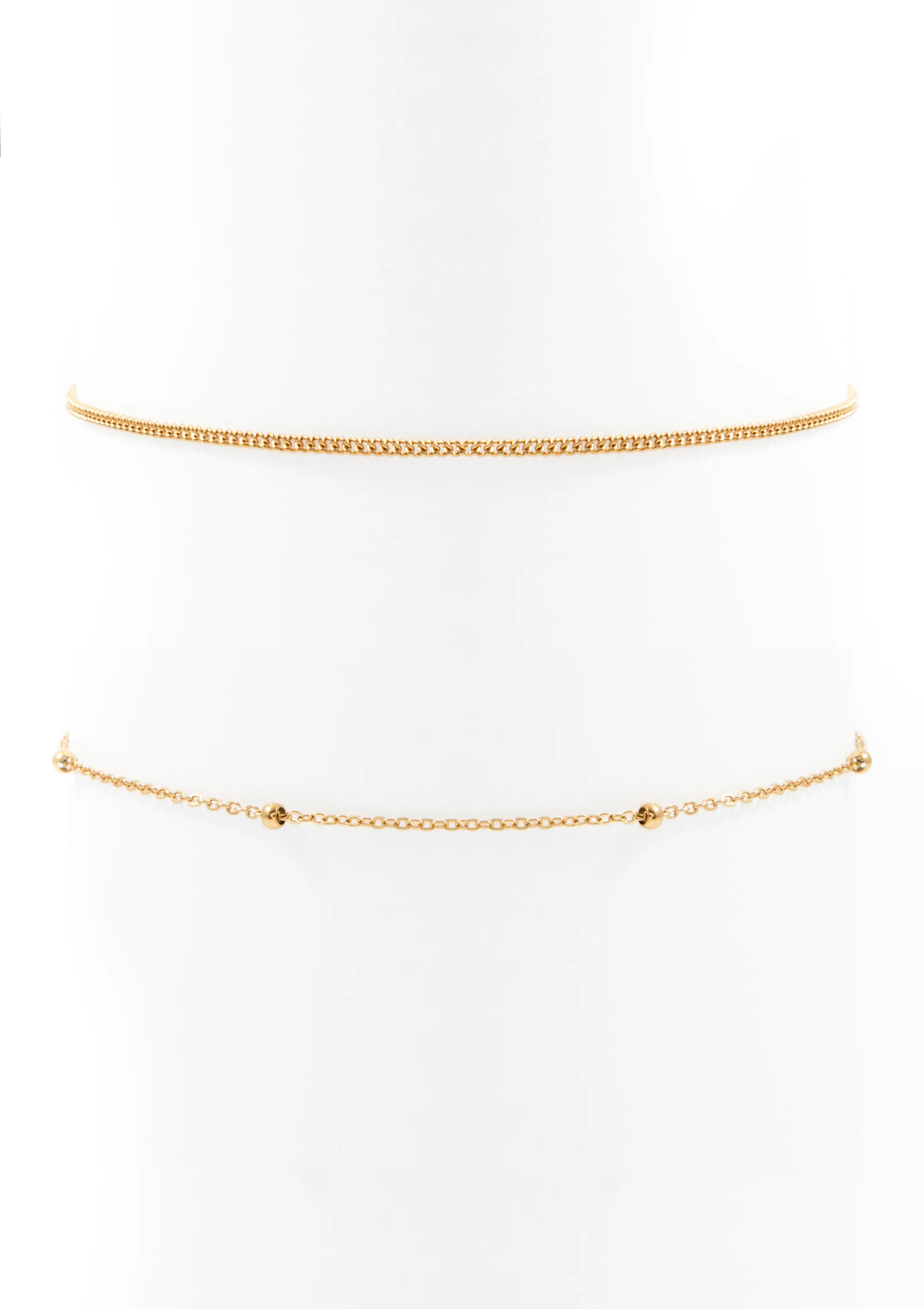 Delicate Choker Set Gold - Image 4