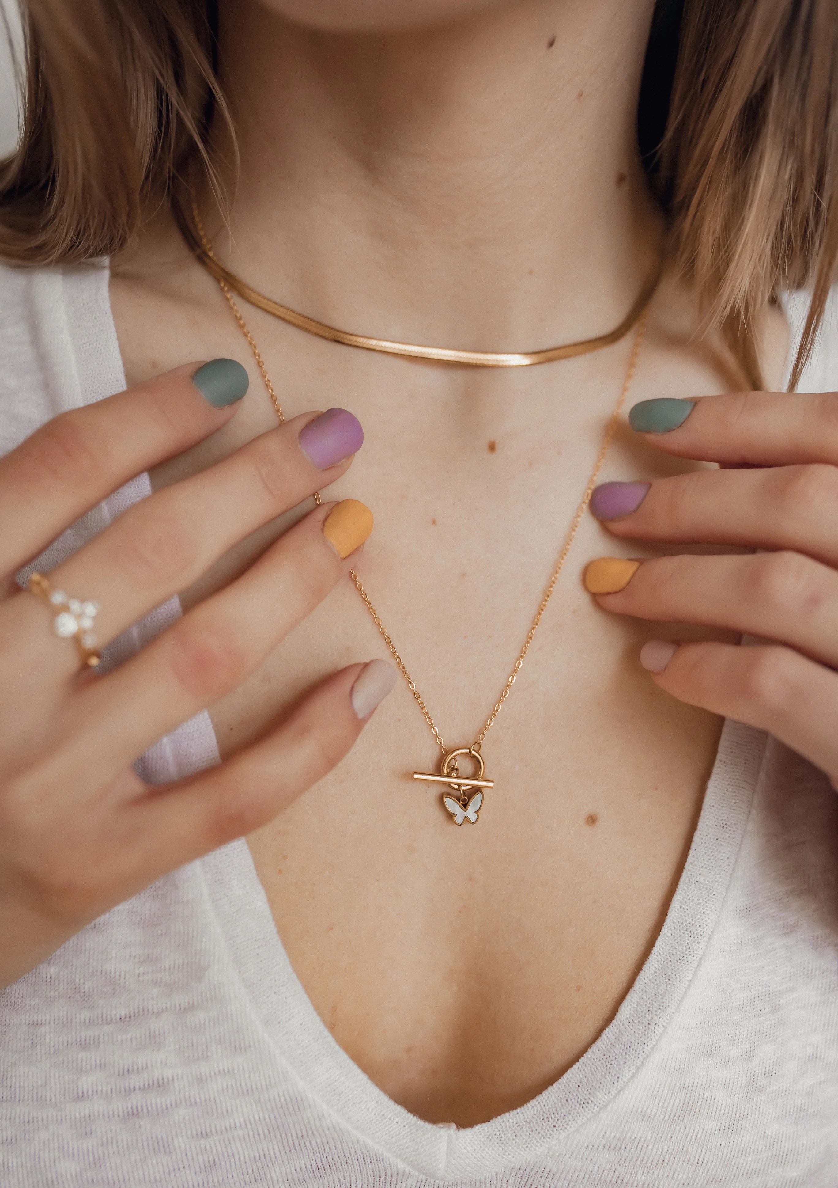 Simple Choker Gold - Image 5